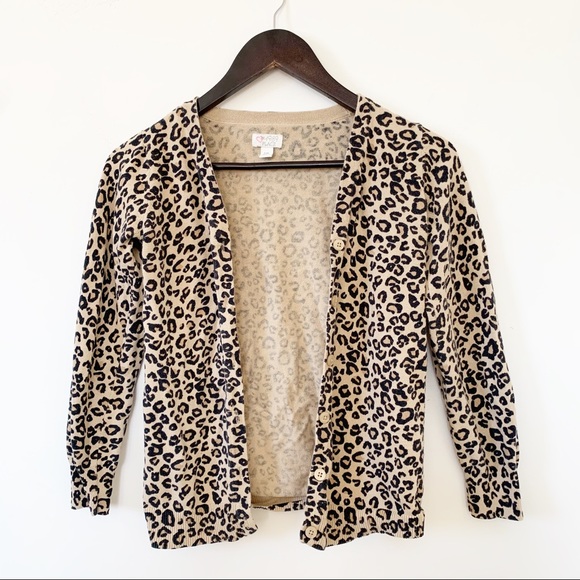 The Children's Place Other - 3/$25 The Children’s Place Leopard Print Cardigan